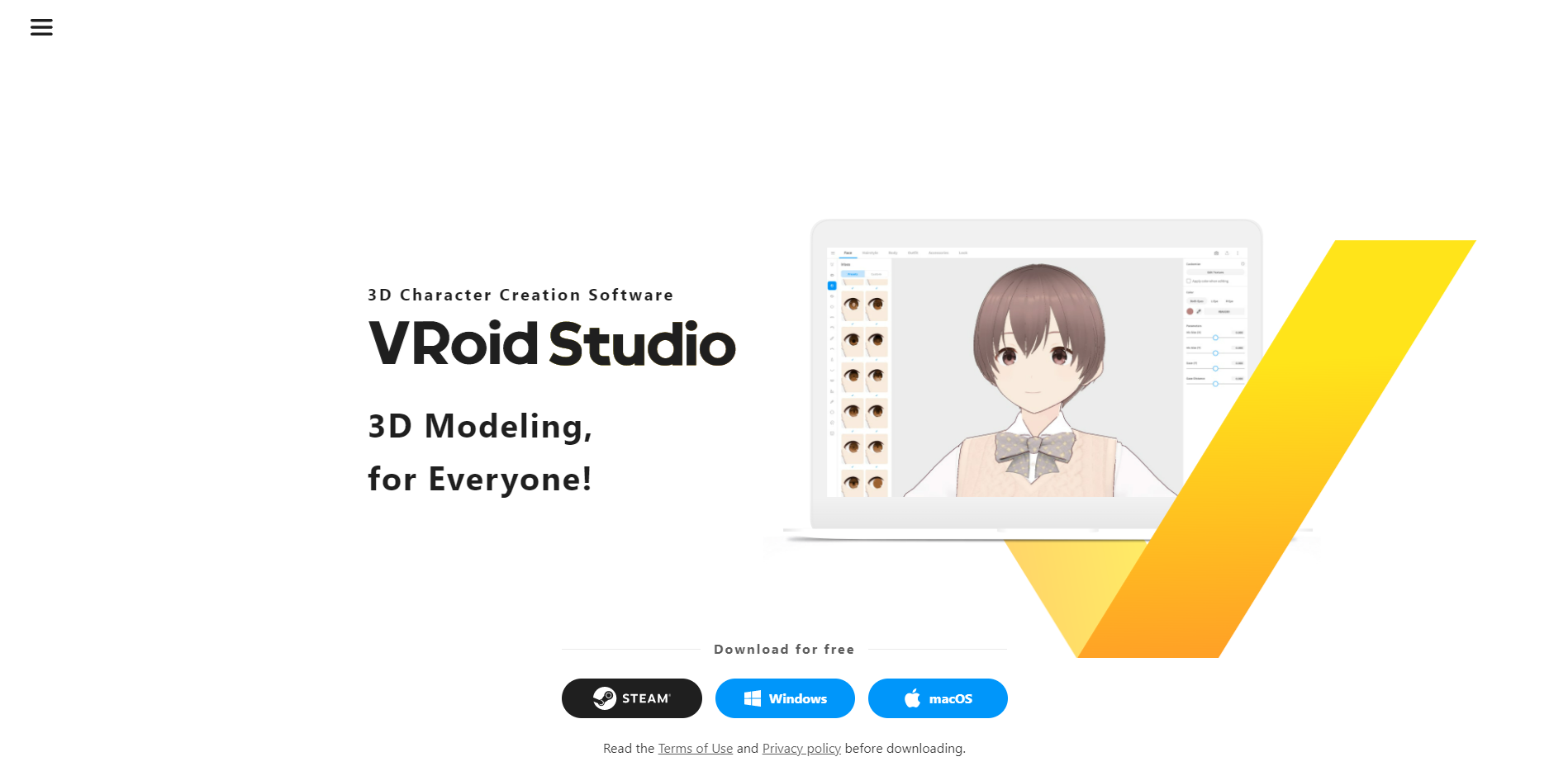 VRoid Studio | AI、Web3 工具 | Future Web Tools