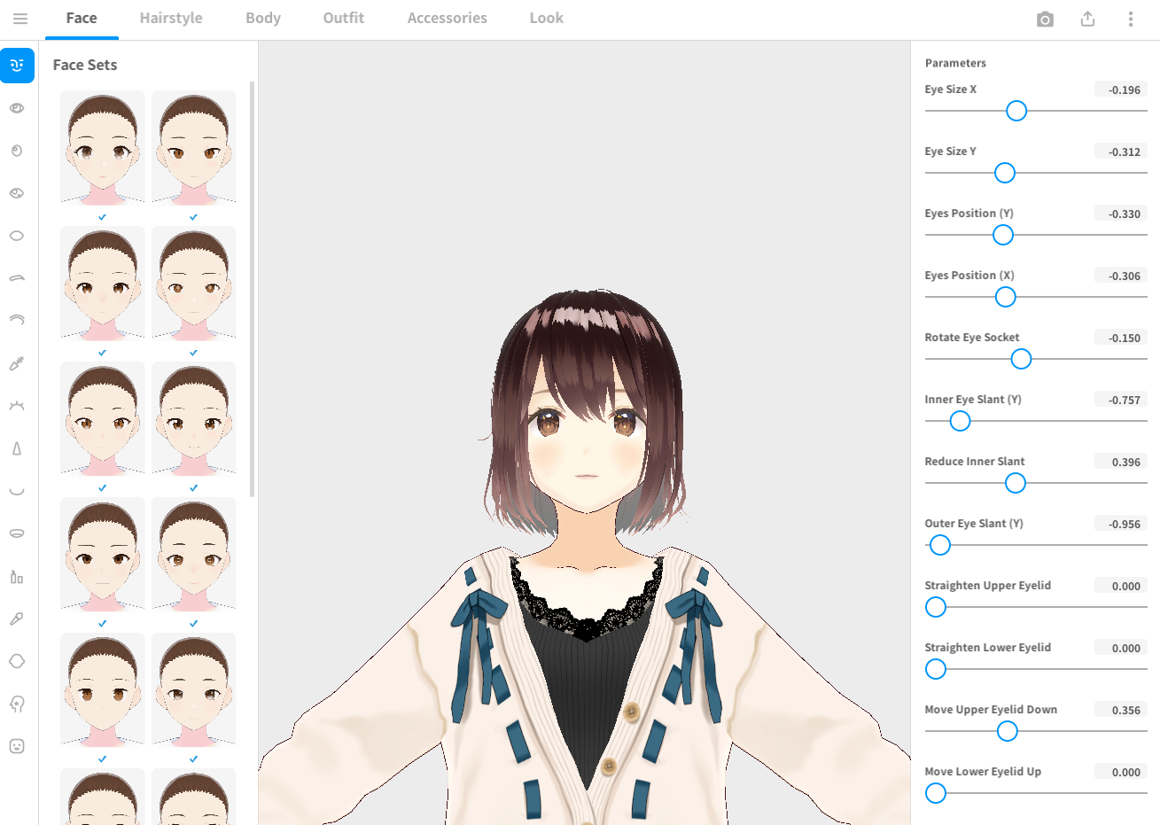 「VRoid Studio」是一款免費 3D 虛擬人物 (Avatar) 建模軟體，可用於 VTuber 製作。VRoid Studio 界面簡單易用，一開始提供兩種基礎體型，用戶無需從頭開始創建任何內容。